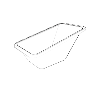 Kunststof bakken voor kruiwagens by Rotech