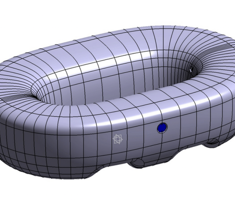 Ovale zitmeubels voor speelpleinen by Rotech